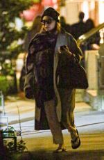ASHLEY OLSEN Night Out with a Friend in New York 10/04/2023