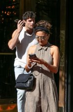ASHLEY PARK Out for Lunch in Paris 10/02/2023