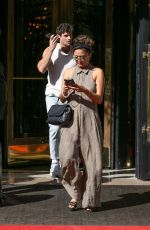 ASHLEY PARK Out for Lunch in Paris 10/02/2023