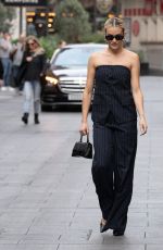 ASHLEY ROBERTS Arrives at Global Radio Studios in London 10/09/2023