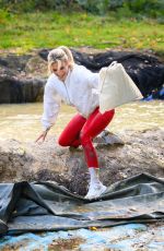 ASHLEY ROBERTS at Assault Course for Global