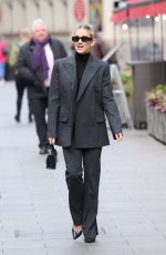 ASHLEY ROBERTS Leaves Global Radio Studios London 10/17/2023