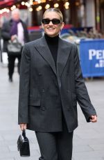 ASHLEY ROBERTS Leaves Global Radio Studios London 10/17/2023