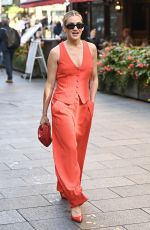 ASHLEY ROBERTS Leaves Global Studios in London 10/10/2023