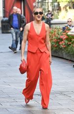 ASHLEY ROBERTS Leaves Global Studios in London 10/10/2023