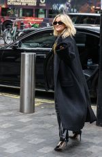 ASHLEY ROBERTS Leaves Her Heart FM Show in London 10/18/2023