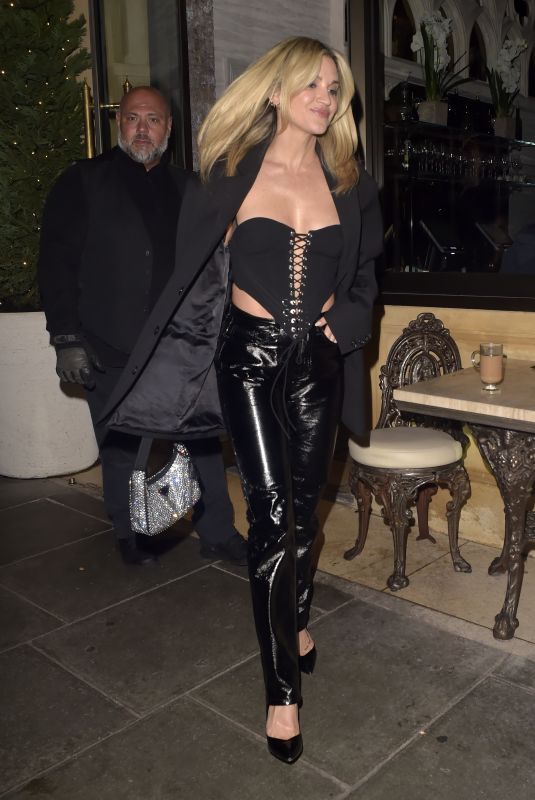 ASHLEY ROBERTS Night Out at Sheesh Mayfair in London 10/21/2023