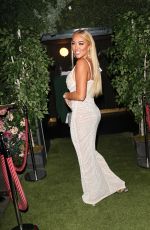 ASILEYNE HORGAN WALLACE Arrives at PINK London Gala Dinner 10/04/2023