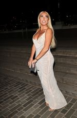 ASILEYNE HORGAN WALLACE Arrives at PINK London Gala Dinner 10/04/2023