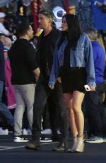 AUDRA MARI and Josh Duhamel at a Halloween Carnvial in Brentwood 10/27/2023