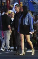 AUDRA MARI and Josh Duhamel at a Halloween Carnvial in Brentwood 10/27/2023