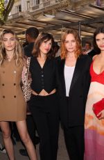 AVA PHILLIPPE at Stella McCartney Spring/Summer 2024 Show in Paris 10/02/2023