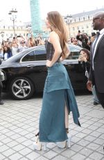 BARBARA PALVIN Arrives at Vivienne Westwood Fashion Show in Paris 09/30/2023