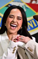 BECKY G Accepts Key to the City of Her Hometown Inglewood 10/17/2023