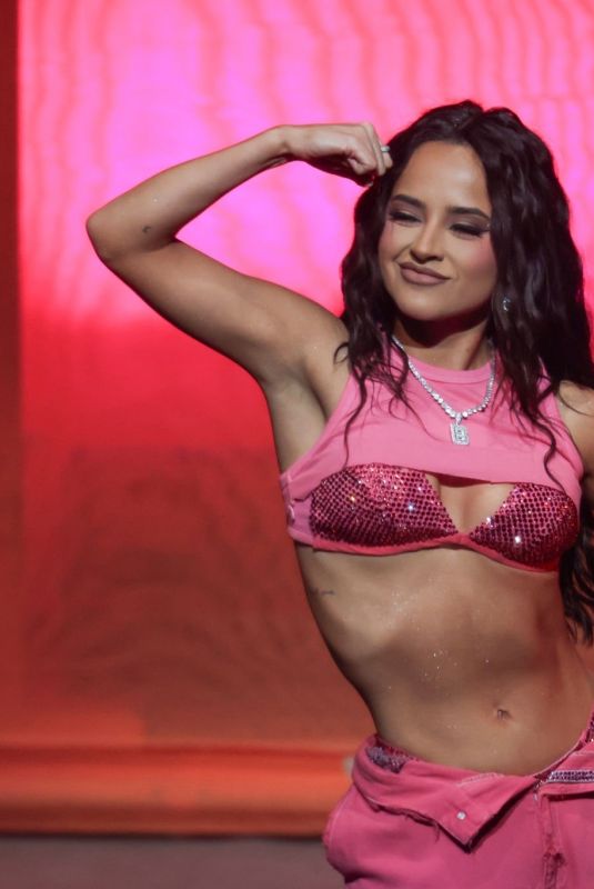 BECKY G Performs at Her Mi Casa, Tu Casa Tour at Texas Trust CU Theatre in Grand Prairie 09/28/2023