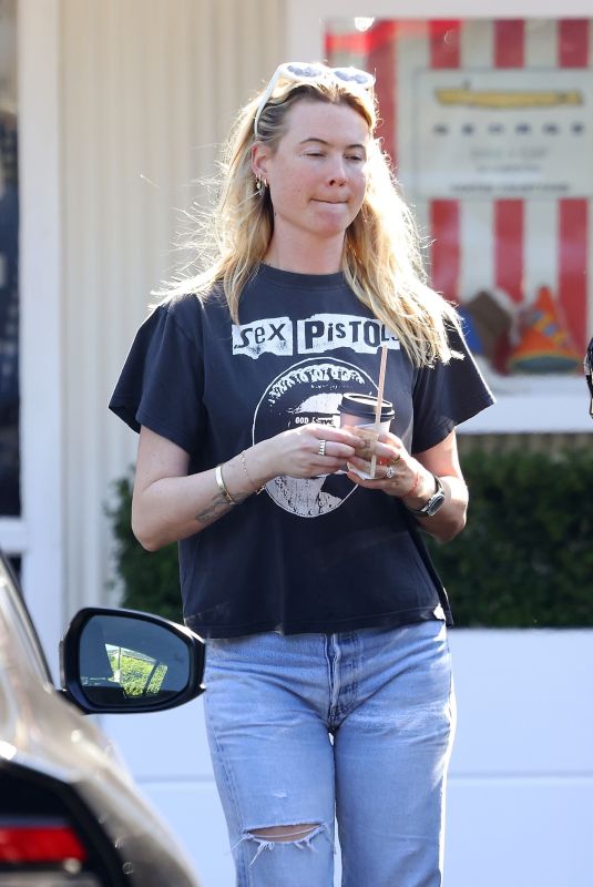 BEHATI PRINSLOO Out for Coffee in Santa Barbara 10/08/2023