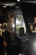 BILLIE EILISH Arrivvves at Halloween Horror Nights at Universal Studios in Los Angeles 10/19/2023