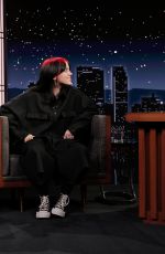 BILLIE EILISH at Jimmy Kimmel Live 10/11/2023