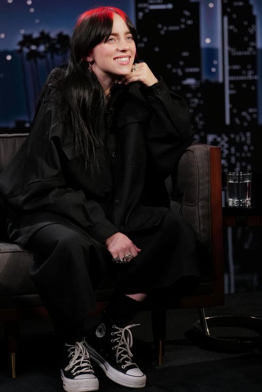 BILLIE EILISH at Jimmy Kimmel Live 10/11/2023