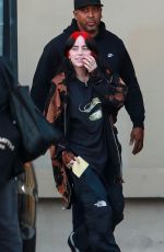 BILLIE EILISH Leaves Kimmel Show in Hollywood 10/10/2023