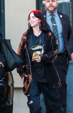 BILLIE EILISH Leaves Kimmel Show in Hollywood 10/10/2023