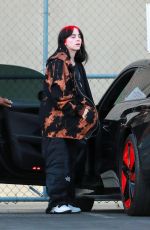 BILLIE EILISH Leaves Kimmel Show in Hollywood 10/10/2023