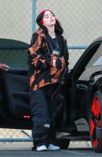 BILLIE EILISH Leaves Kimmel Show in Hollywood 10/10/2023