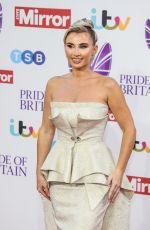 BILLIE FAIERS at Pride of Britain Awards at Grosvenor House in London 10/08/2023