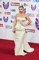 BILLIE FAIERS at Pride of Britain Awards at Grosvenor House in London 10/08/2023