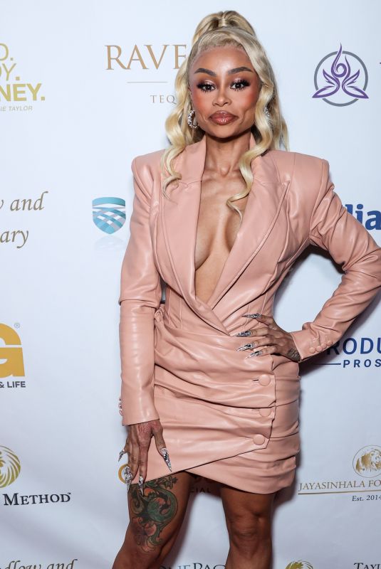 BLAC CHYNA at 4th Annual Future Stars Basketball Camp Charity Dinner Gala in Hollywood 10/25/2023