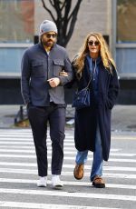 BLAKE LIVELY and Ryan Reynolds Out in New York 10/24/2023