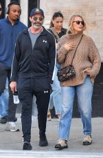 BLAKE LIVELY, Ryan Reynolds and Hugh Jackman Out in New York 10/12/2023