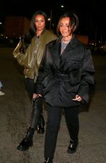 BRANDI and LISA PADILLA Arrives at Coldplay Concert at Rose Bowl in Pasadena 10/01/2023