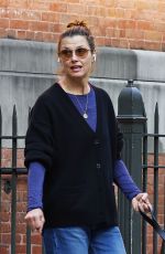 BRIDGET MOYNAHAN Out with Her Dogs in New York 10/24/2023