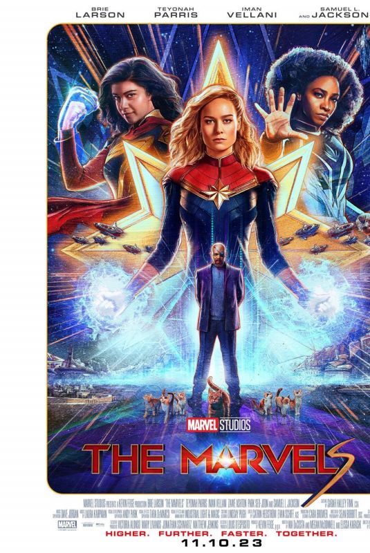 BRIE LARSON – The Marvels Promos 2023