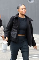 BRITT STEWART Arrives at Dance Practice in Los Angeles 10/25/2023