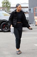BRITT STEWART Arrives at Dance Practice in Los Angeles 10/25/2023