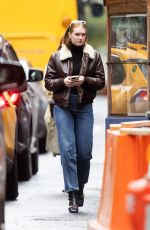 BROOKE SHIELDS and Her Daughter GRIER HENCHY Out in New York 10/21/2023