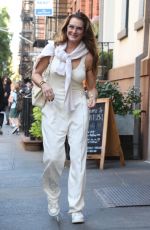 BROOKE SHIELDS Out and About in New York 10/26/2023