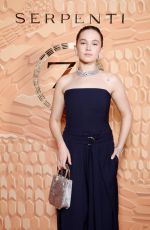 CAILEE SPAENY at Bulgari Serpenti 75 Years of Infinite Tales Exhibition Opening in Milan 10/10/2023