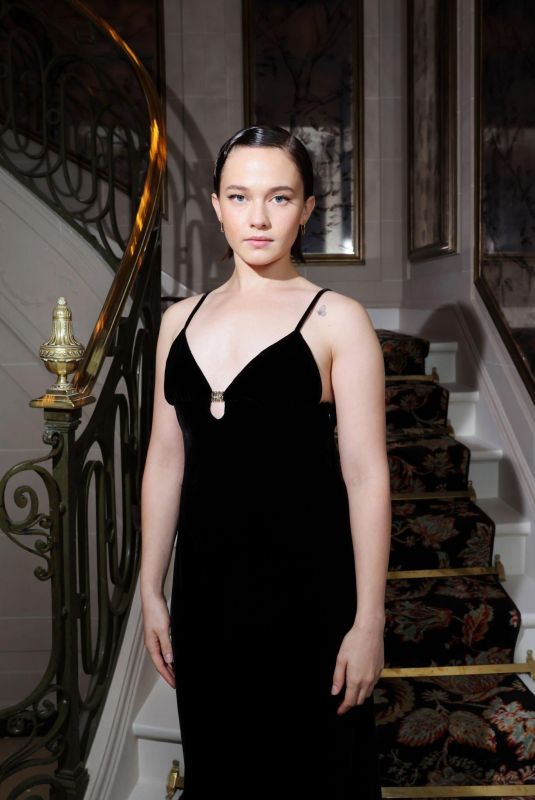 CAILEE SPAENY at Miu Miu Dinner Party in Paris 10/03/2023