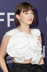 CAILEE SPAENY at Priscilla Screening at New York Film Festival 10/06/2023