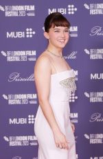 CAILEE SPAENY at Priscilla Special Presentation Premiere at 67th BFI London Film Festival 10/09/2023
