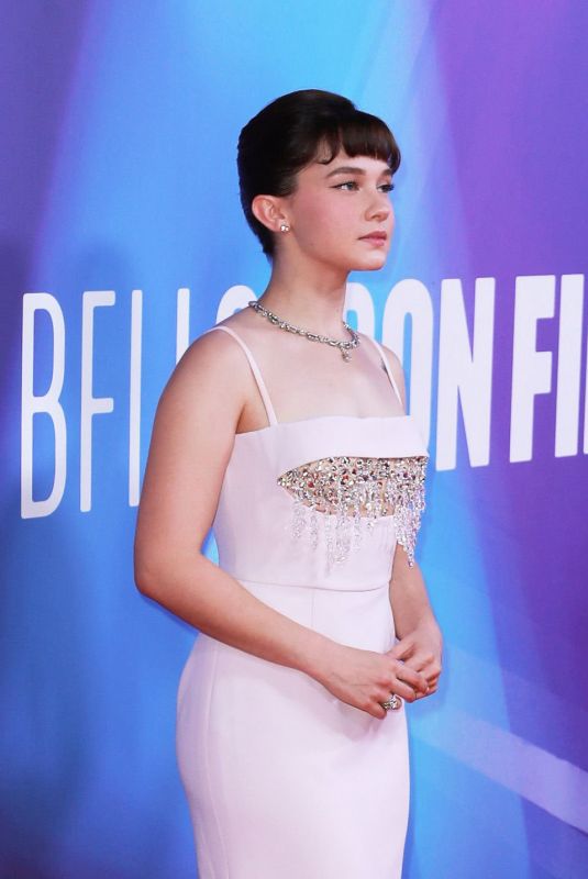 CAILEE SPAENY at Priscilla Special Presentation Premiere at 67th BFI London Film Festival 10/09/2023