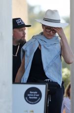 CAMERON DIAZ and Benji Madden Out Shopping for Toys in Santa Barbara 10/28/2023