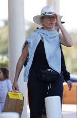 CAMERON DIAZ and Benji Madden Out Shopping for Toys in Santa Barbara 10/28/2023