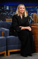 CAMERON DIAZ at Tonight Show Starring Jimmy Fallon in New York 10/25/2023