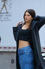 CAMILA MORRONE at a Photoshoot in New York 10/17/2023