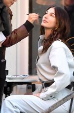 CAMILA MORRONE at a Photoshoot in New York 10/17/2023