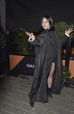 CANDICE BROWN Arrives at Hallowzeem Party at Gaucho in London 01/27/2023
